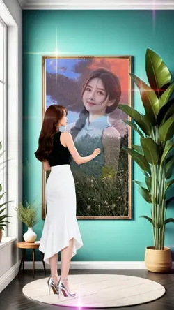 bức tranh dán tường 