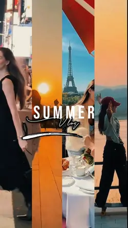 Summer vlog friend