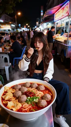 Giant meatball