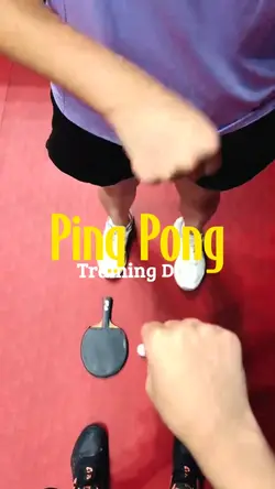 ping pong training