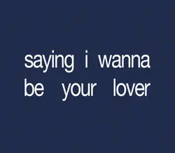 be ur lover