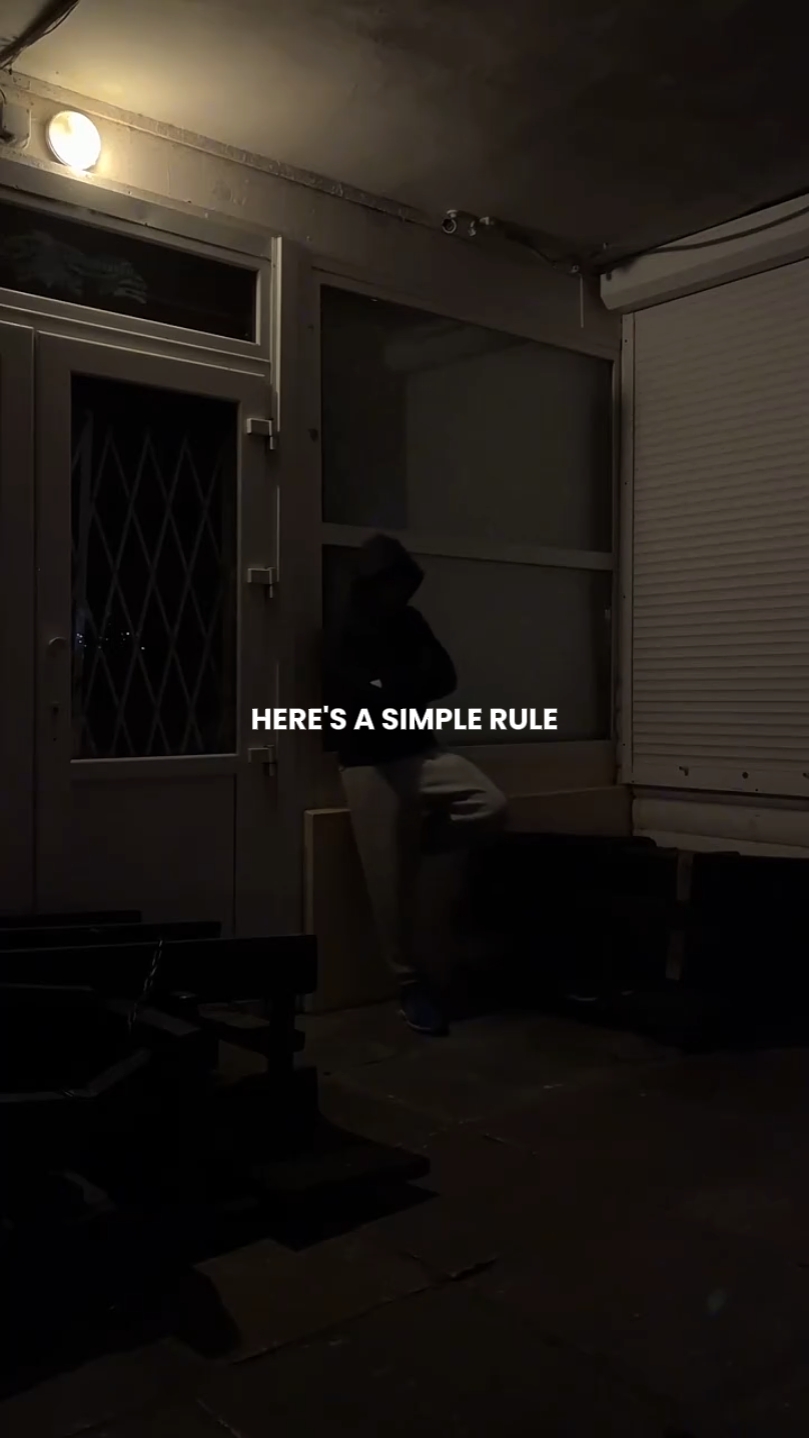 HERE'S A SIMPLE RULE