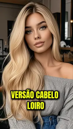 Cabelo loiro 