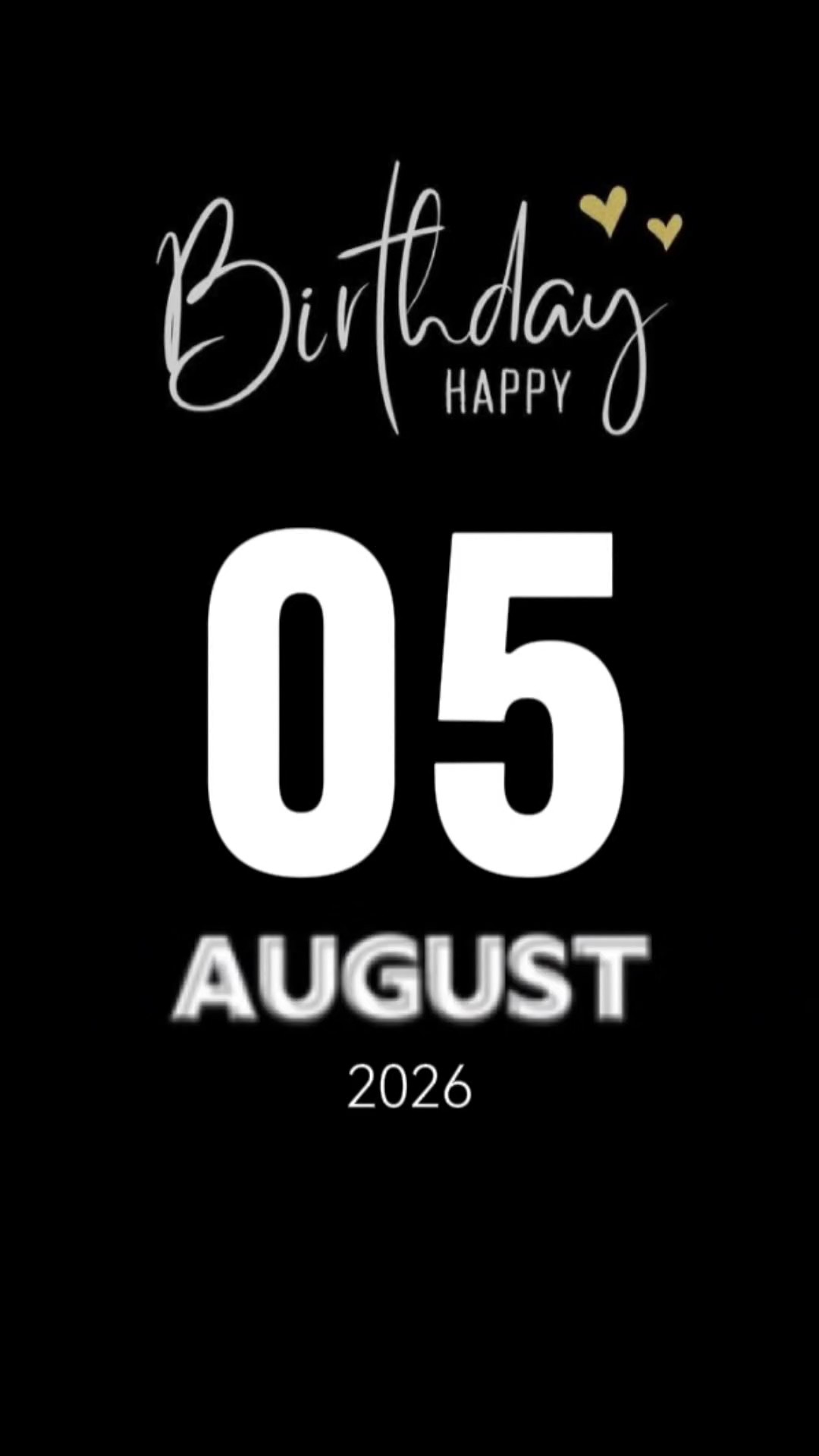 Birthday 05 August 