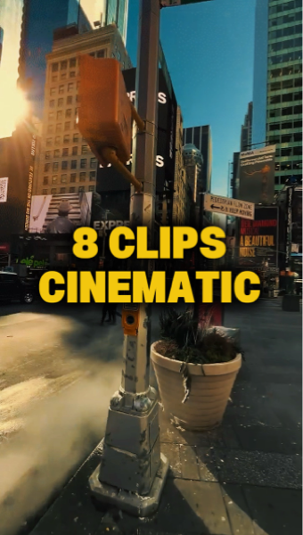 Tendência de vlog da cidade 