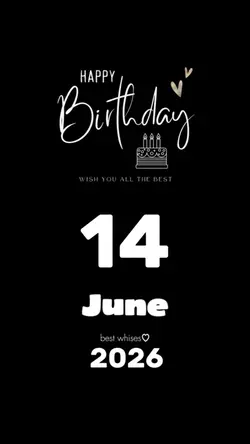 Hbd 14 June 2026 