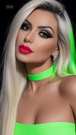 Platinum Green blond