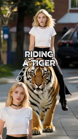 Riding A tiger