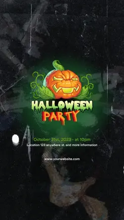 Halloween invitation