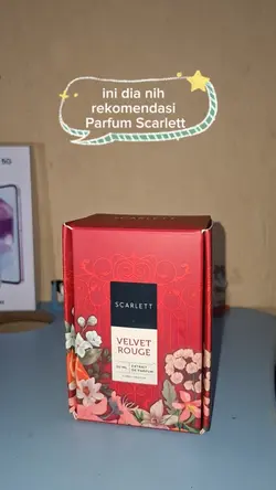 Parfum SCARLETT 