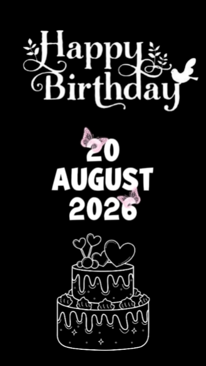 ANIVERSÁRIO 20 DE AGOSTO 