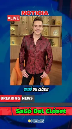 Salió del clóset 