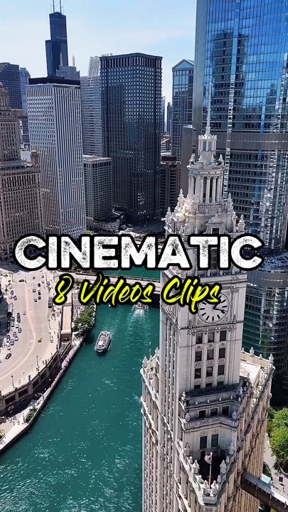 8 Clips Cinématique 
