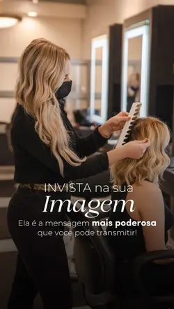 Cabeleireira corte