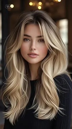 blonde hair