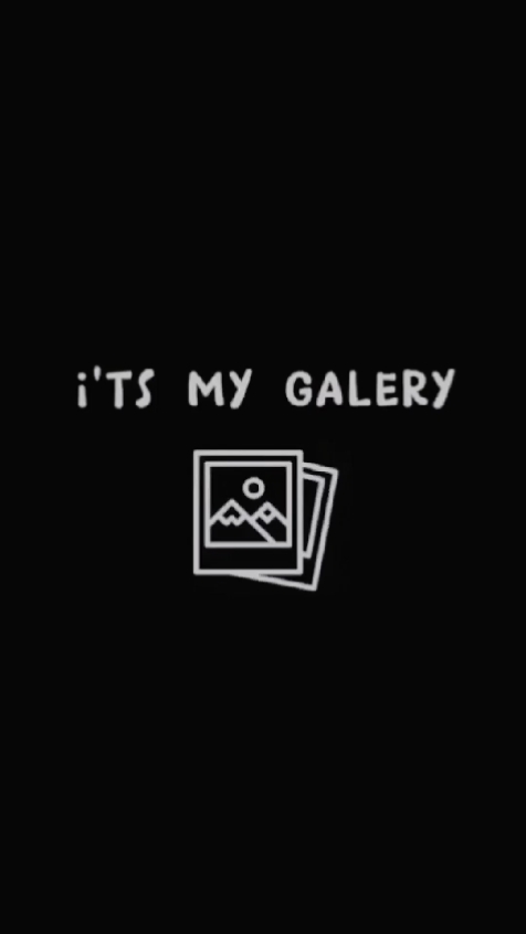 Es mi galería. 