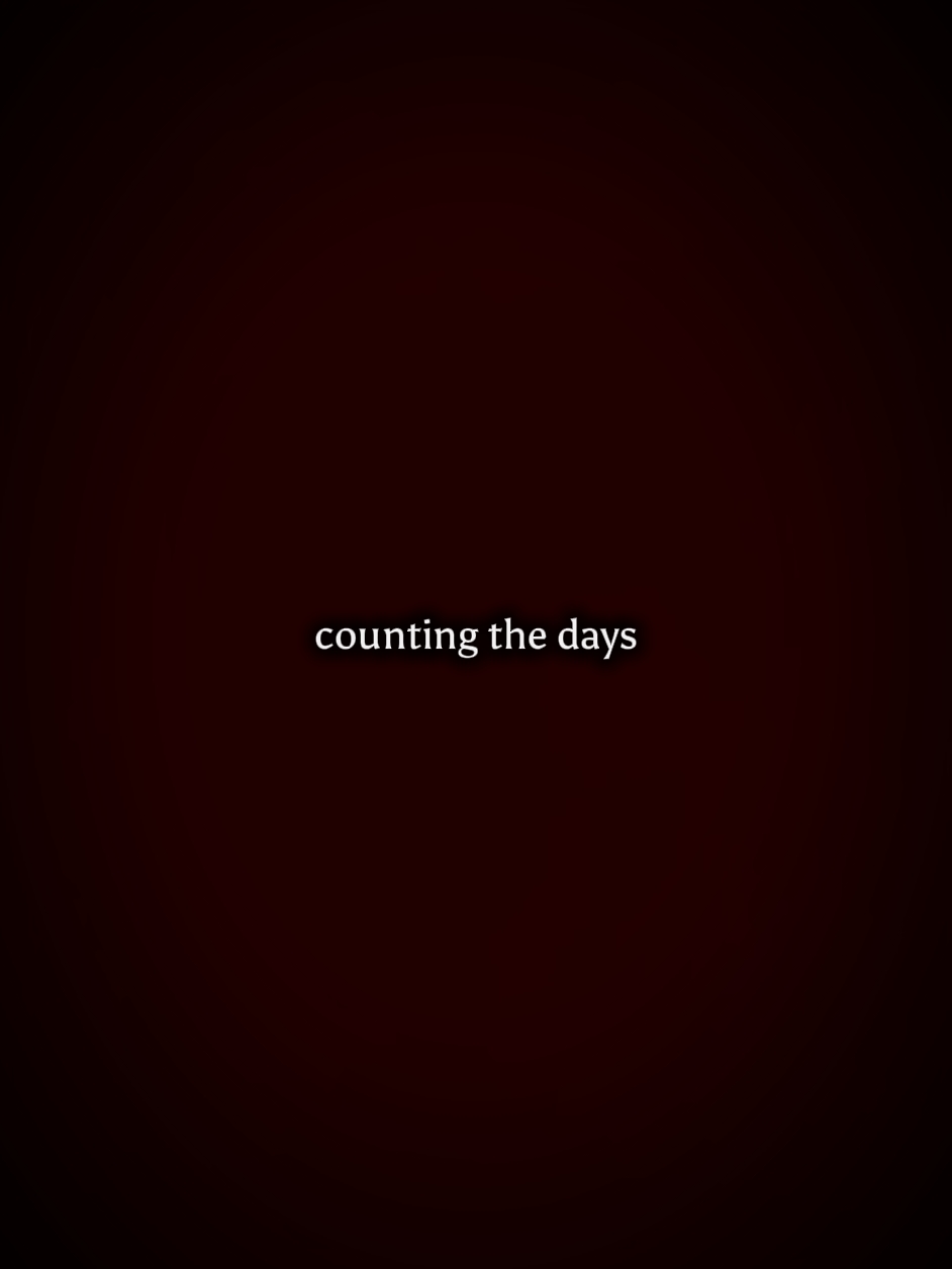 counting the days