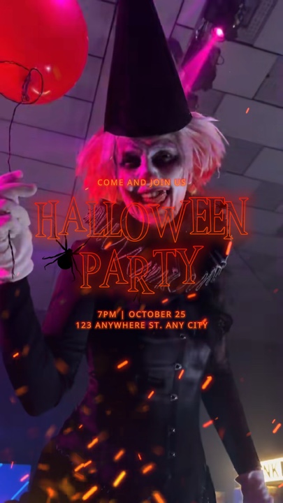 INVITACIÓN DE HALLOWEEN
