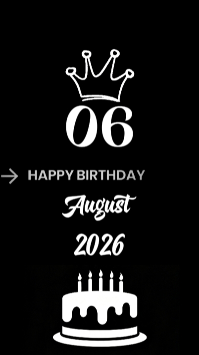 Feliz Aniversário 06
