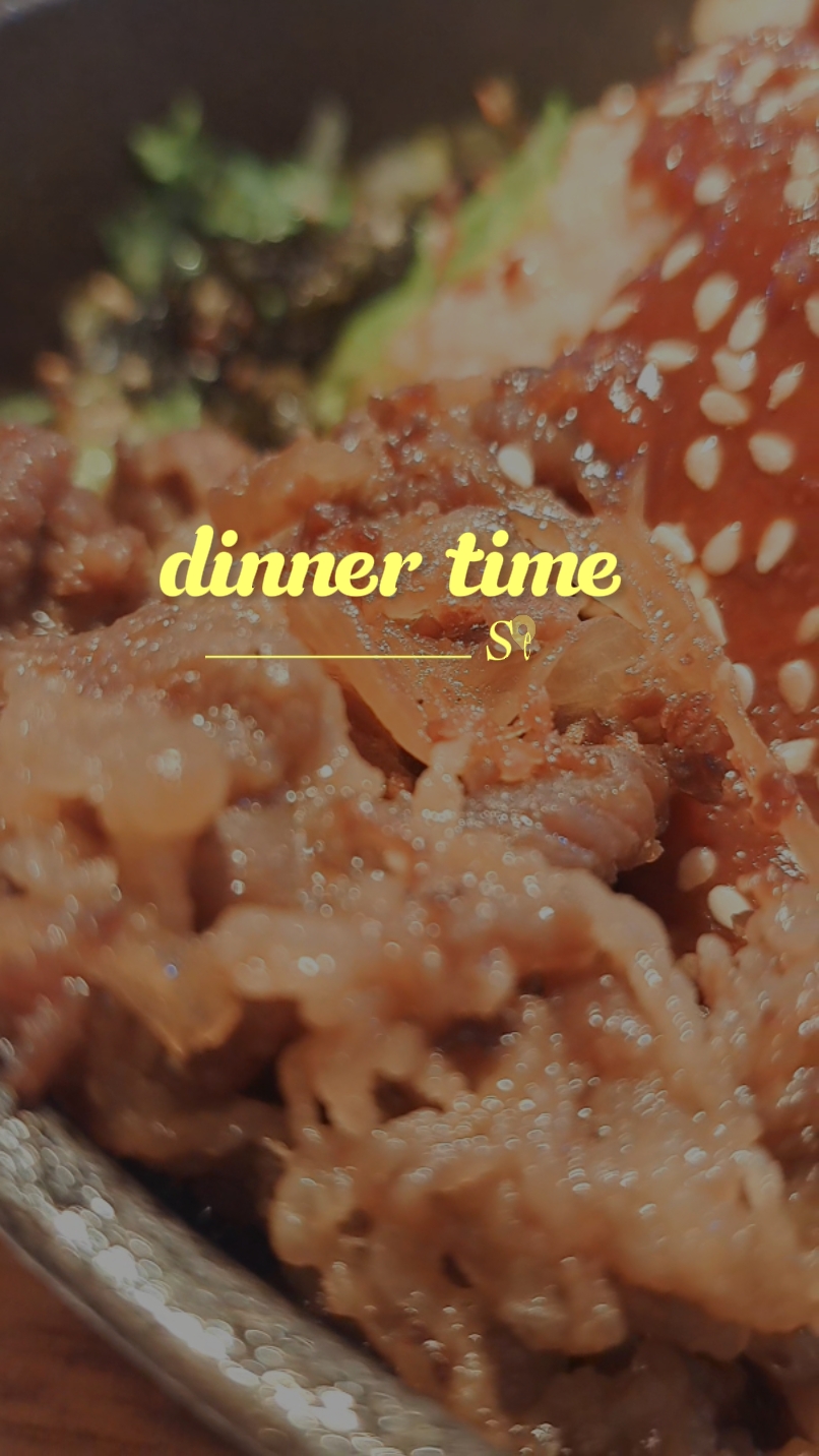 dinner time!