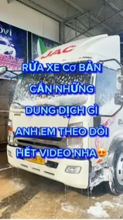 rửa xe cơ bản
