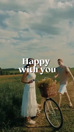 Happy with you
