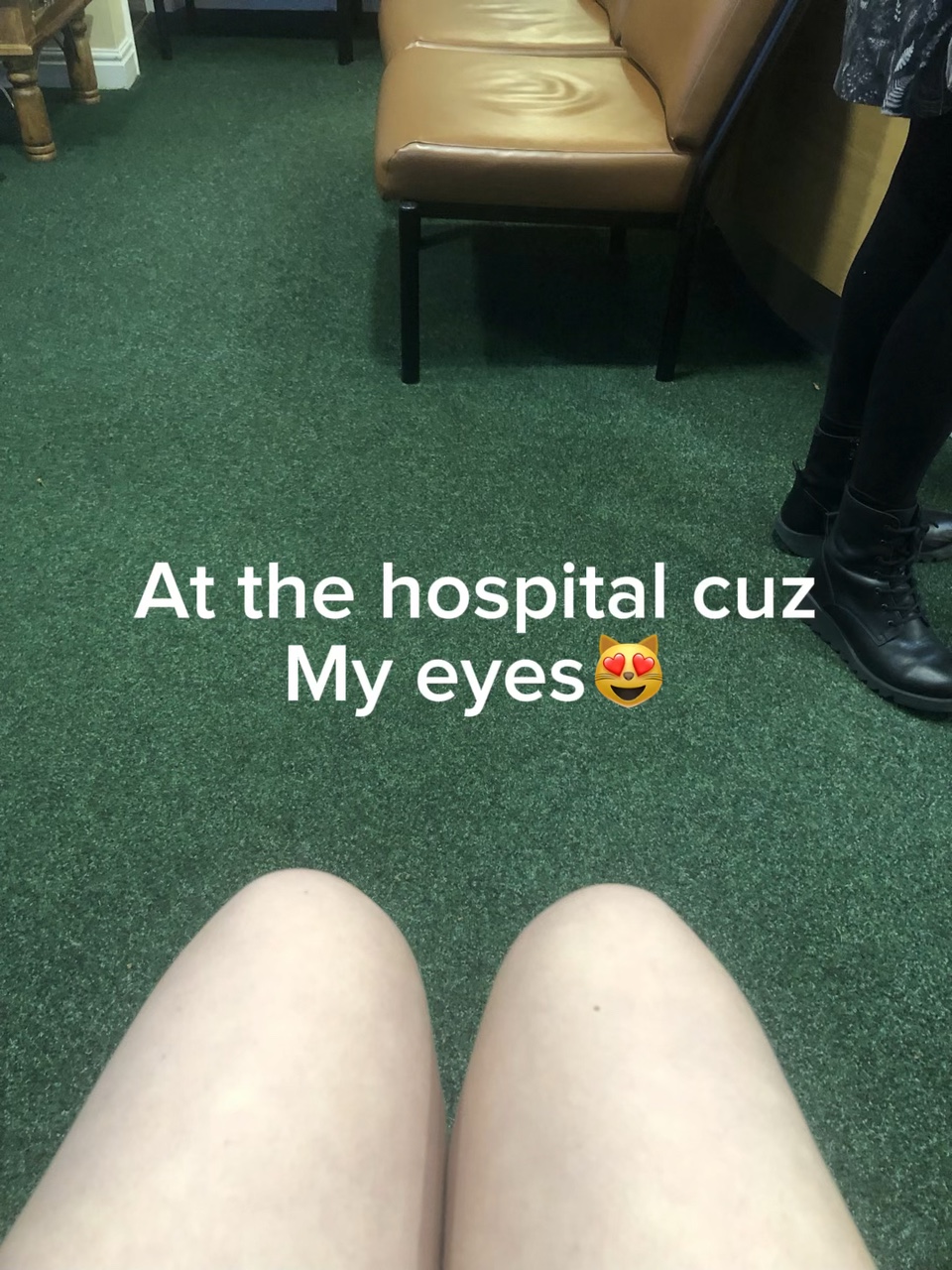 In the hospital 🙀