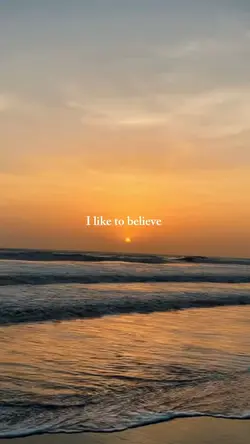 I Like To Believe