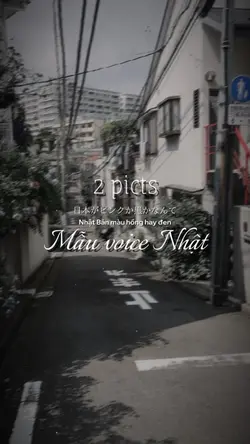 Mẫu voice Nhật