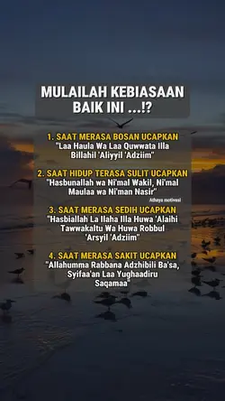 mulailah kebiasaan