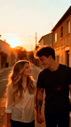 Romantic couple