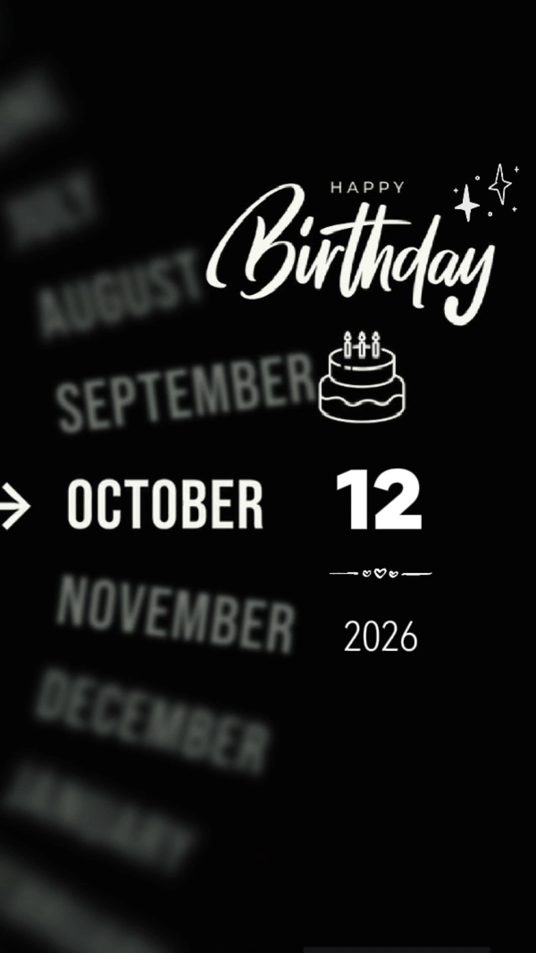 birthday October 12