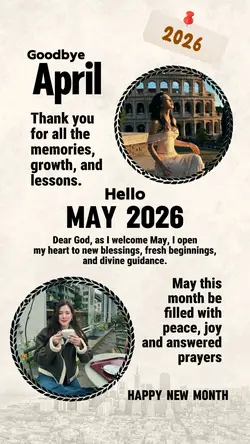 Hello May Bey April