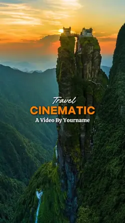 Travel cinematic