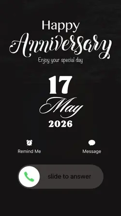 ANNIV Call 17 May