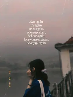 start again