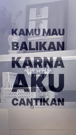 KAMU MAU BALIKAN