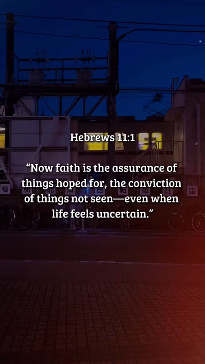 Hebreus 11: 1