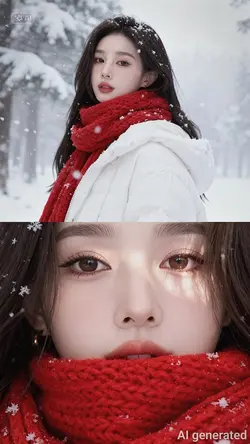 Tạo ảnh mùa đông