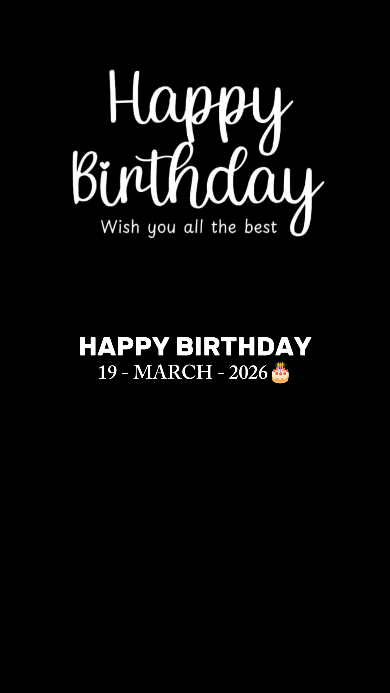 CUMPLEAÑOS 19 DE MARZO