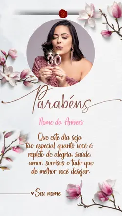 Cartão Aniversário