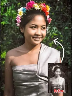 Retouch foto Jadul