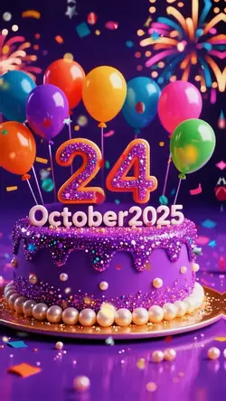 Birthday 24 oct 2025