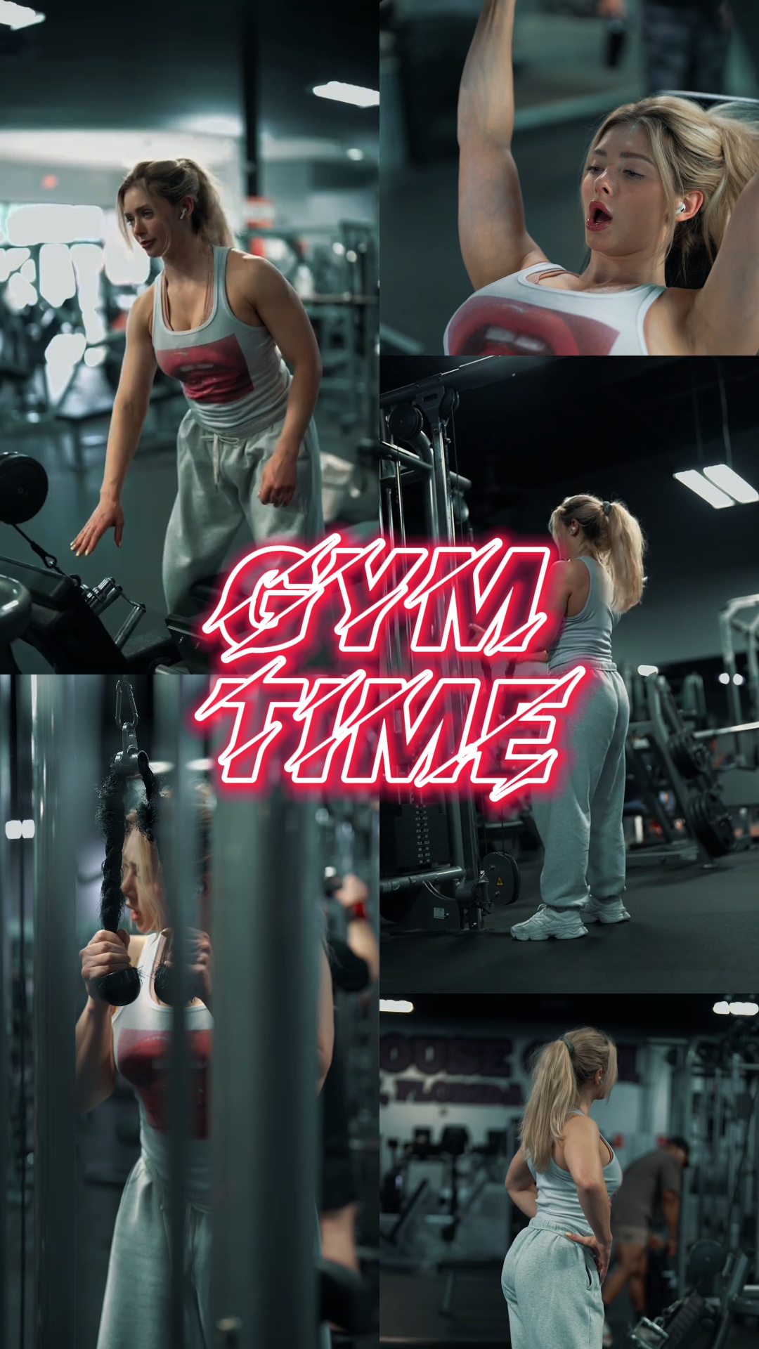 Zeit für das Fitnessstudio