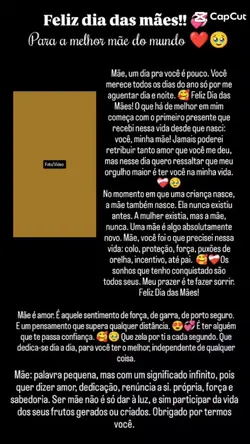 Feliz Dia Das Mães!