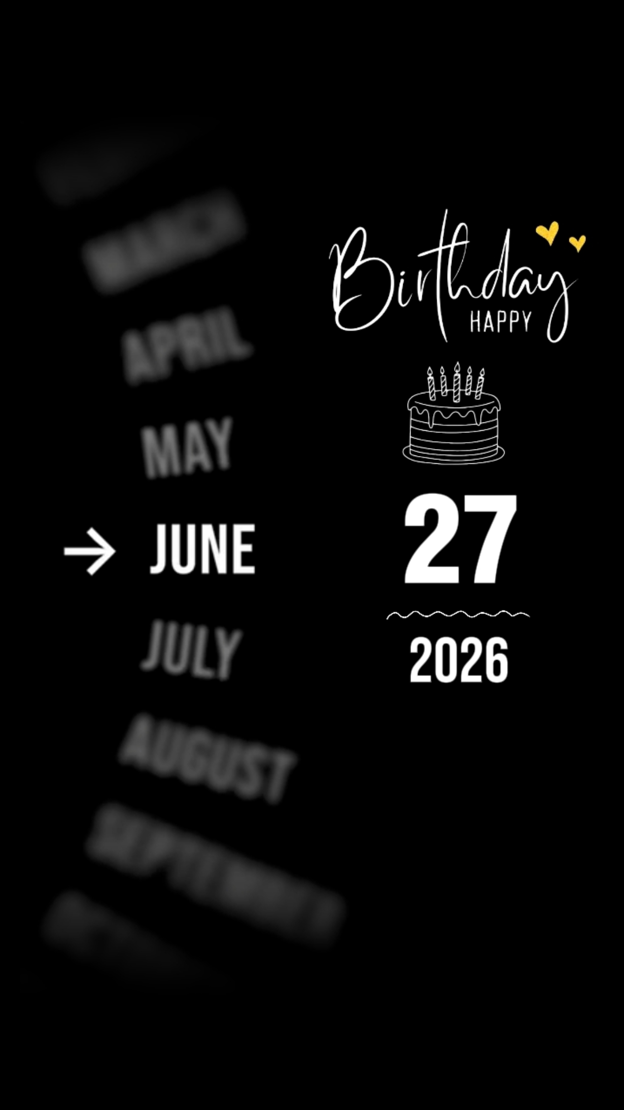 ANNIVERSAIRE FILLE 27 JUIN