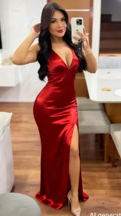 vestido vermelho