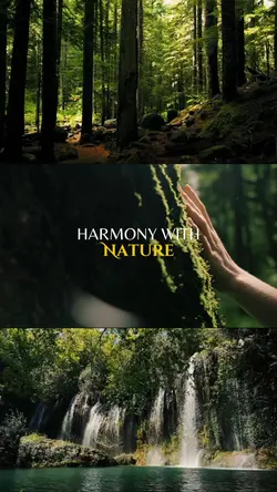 Harmony with nature