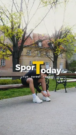 vlog run. sport