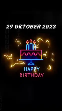HBD 29 OKTOBER 2023